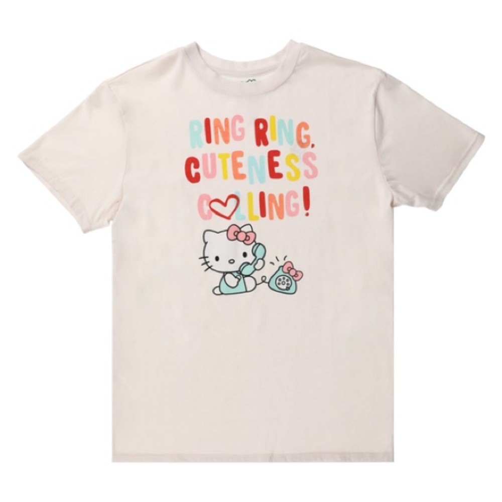 Valentines Hello Kitty® 'Ring Ring' Graphic Tee